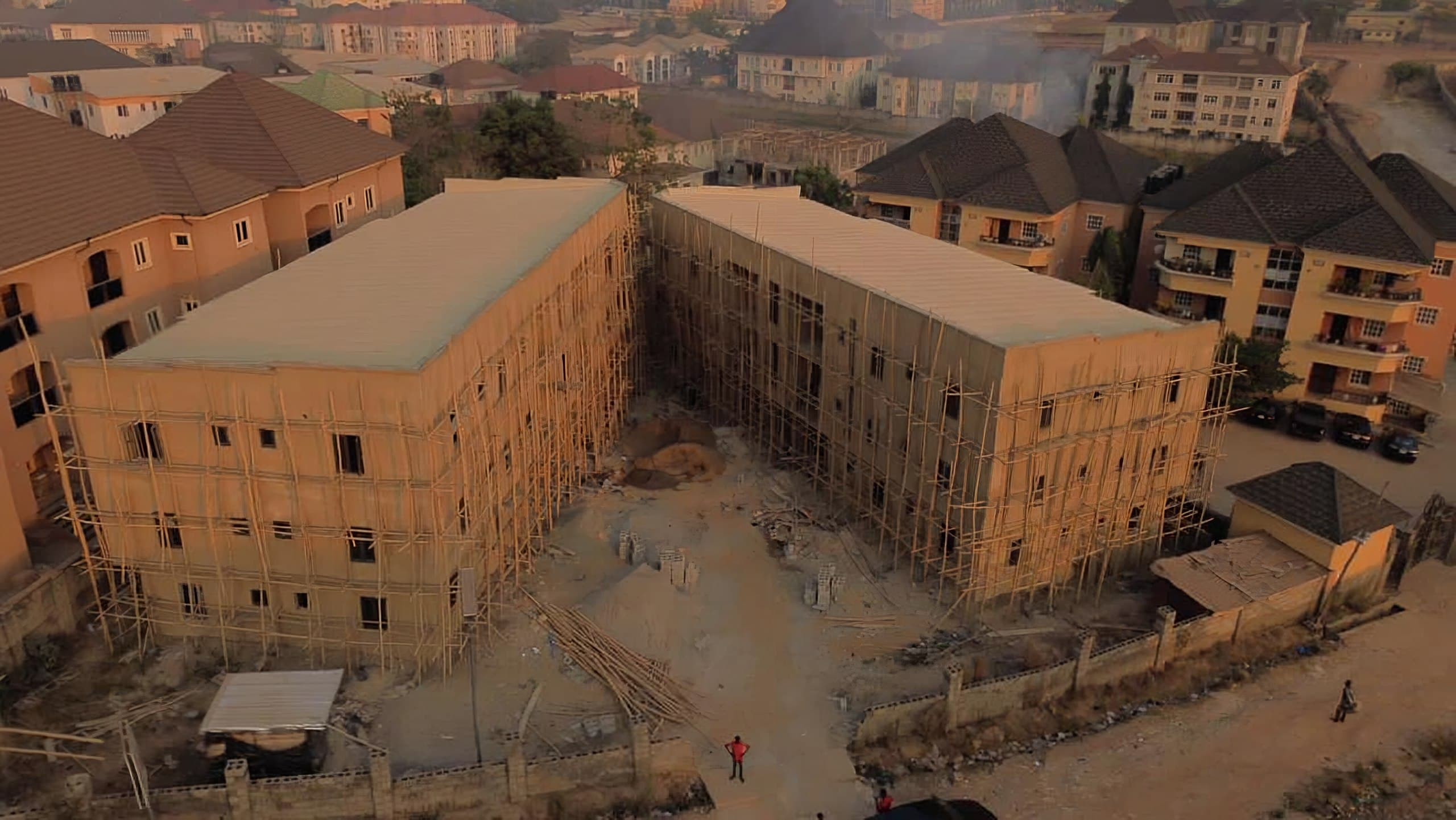 Sonik Smart City under construction — aerial view