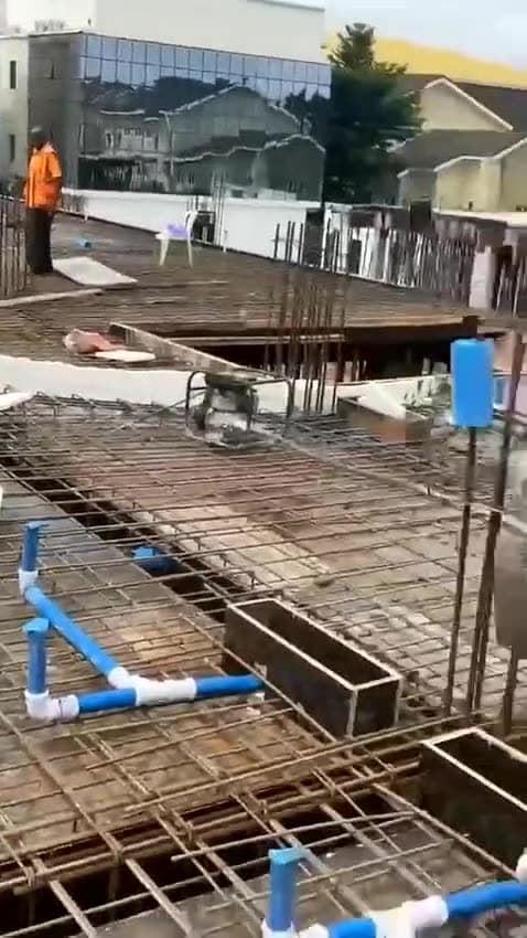 On site: decking and columns are rising at Karsana South