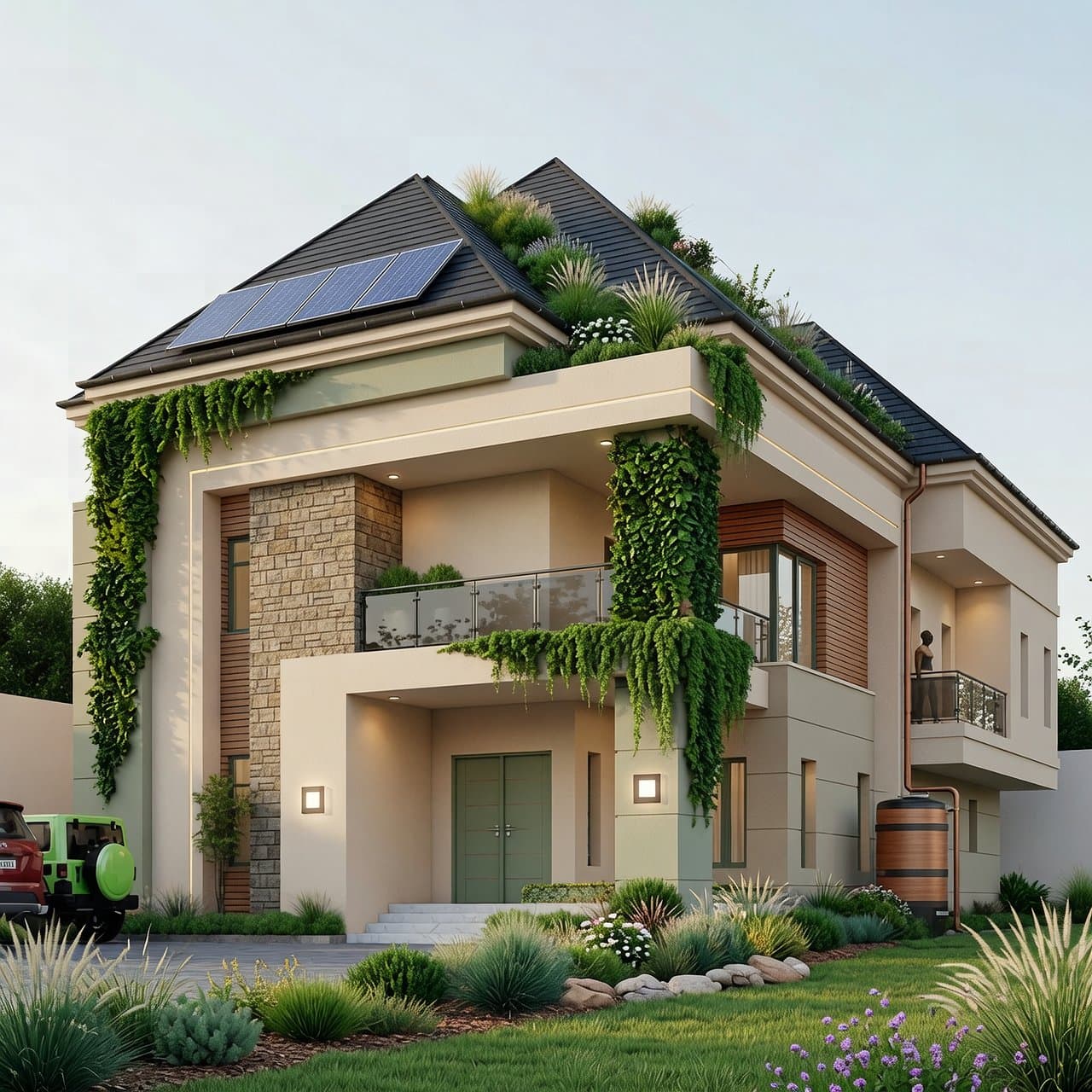 4-Bedroom Fully Detached Off-Grid House