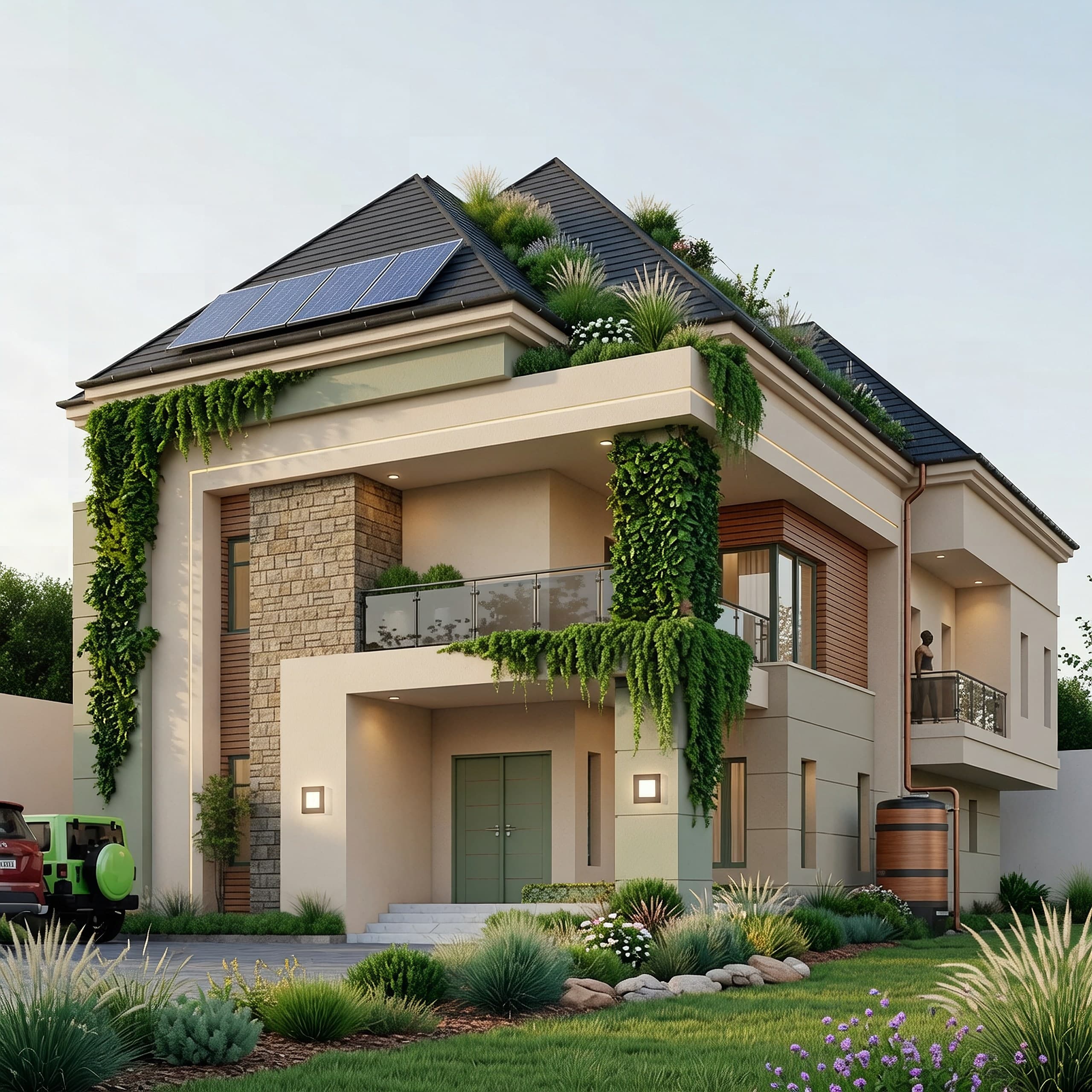 4-Bedroom Fully Detached Off-Grid House