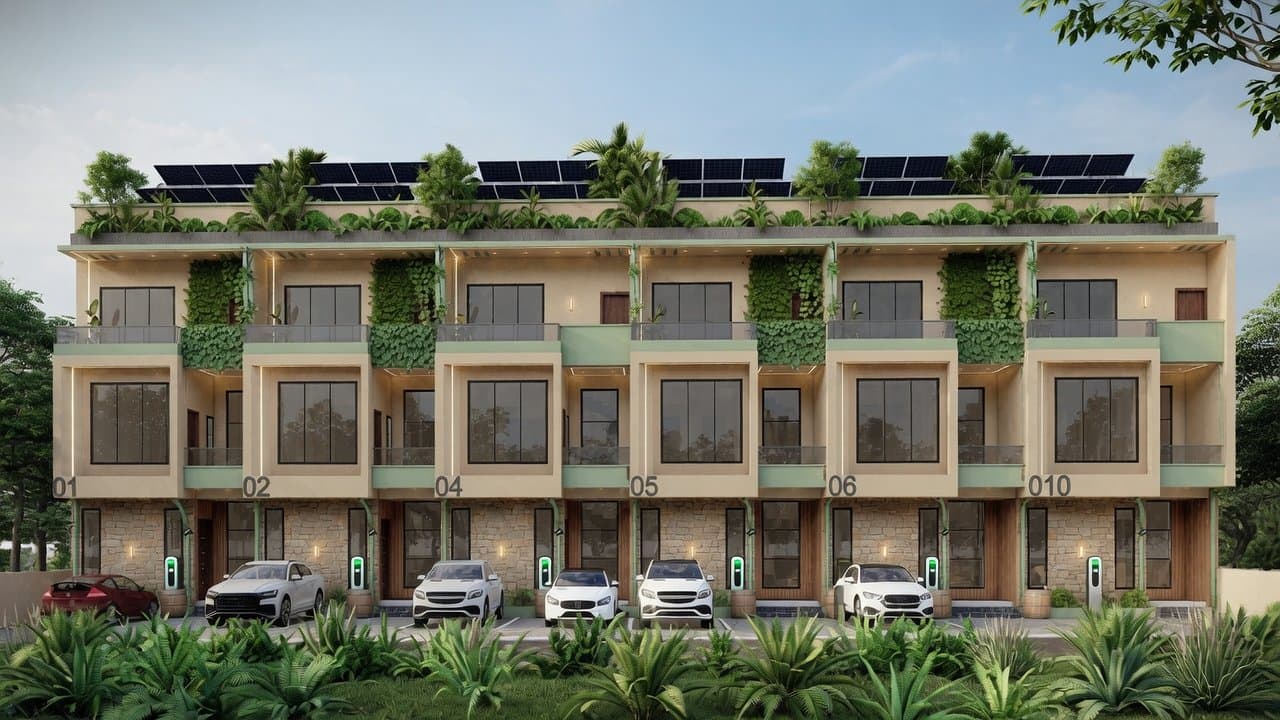 4-Bedroom Terrace Smart Off-Grid House